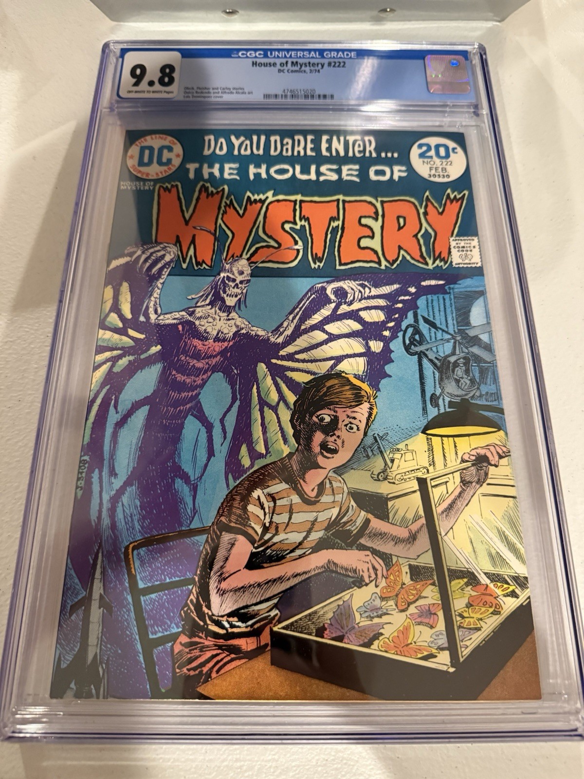 House of Mystery #222 CGC 9.8 1974 House of Mystery #222 CGC 9.8 1974