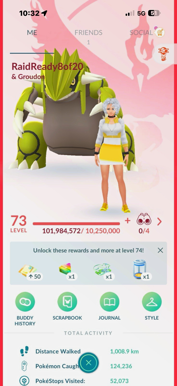 Pokémon GO Level 73 - Over 17 million stardust Pokémon GO Level 73 - Over 17 million stardust