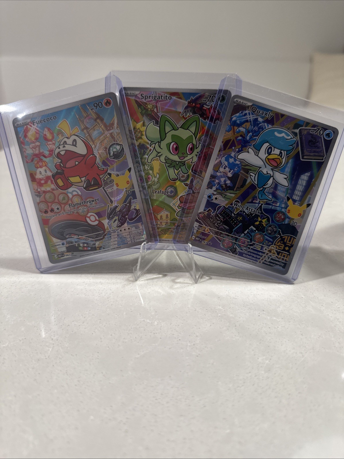 2026 Pokémon First Partners Series 3 Quaxly,Fuecoco, and Sprigatito 2026 Pokémon First Partners Series 3 Quaxly,Fuecoco, and Sprigatito