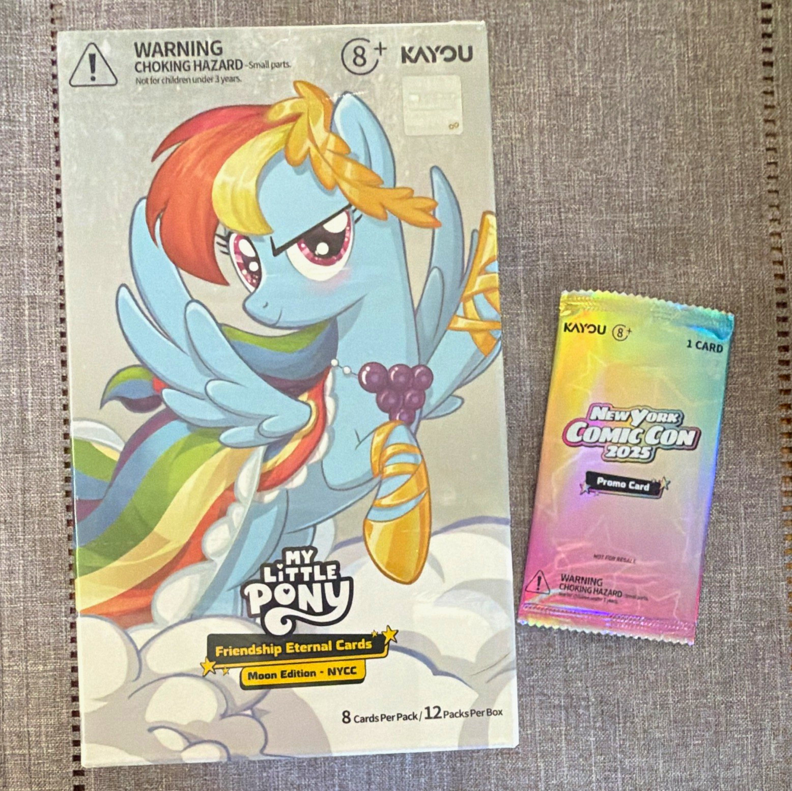 KAYOU My Little Pony Friendship Eternal Moon NYCC Box 96 Cards 2025 Promo KAYOU My Little Pony Friendship Eternal Moon NYCC Box 96 Cards 2025 Promo