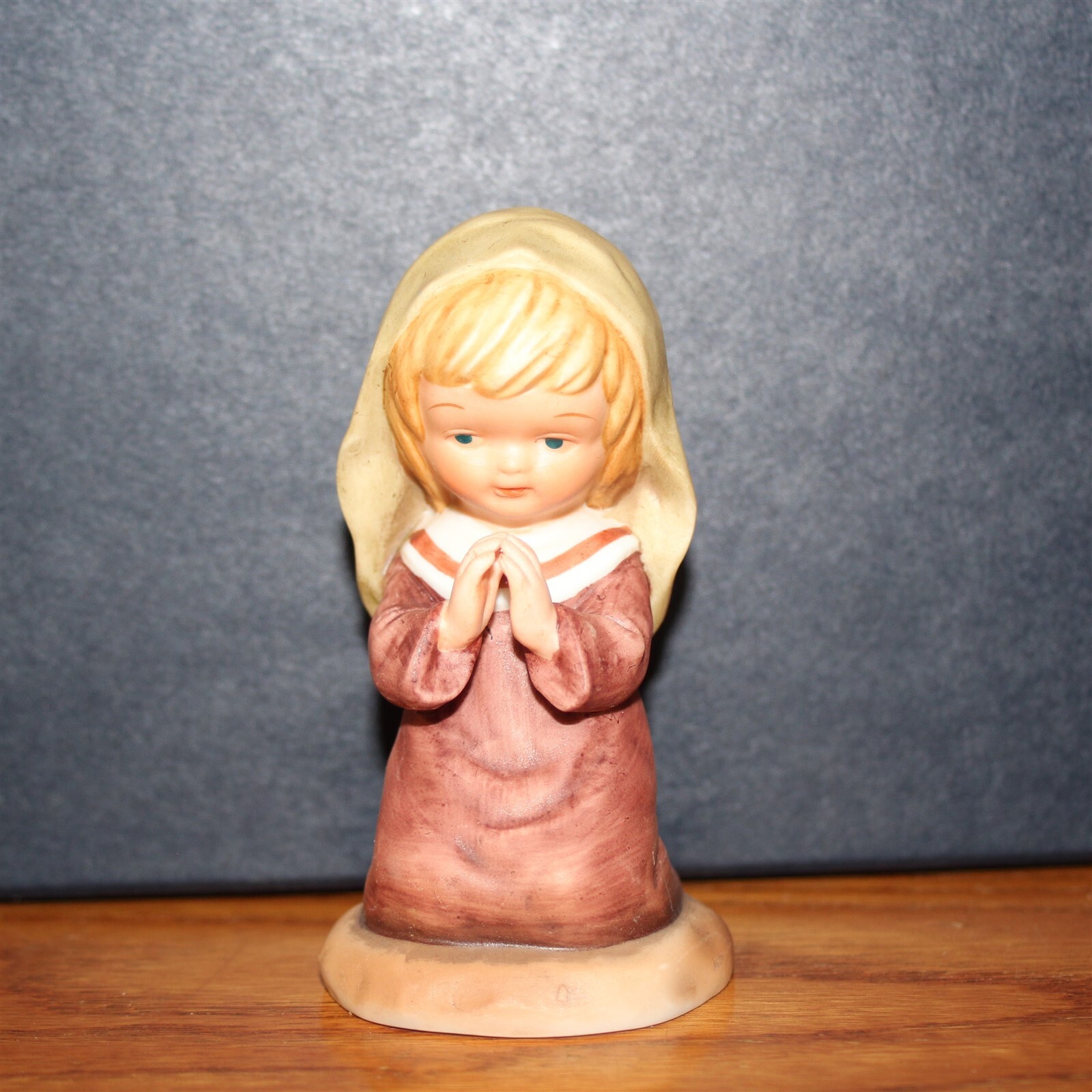 ENESCO LUCAS Little Bible Friends Mary Nativity Figurine*1980*E-5374*VTG Taiwan ENESCO LUCAS Little Bible Friends Mary Nativity Figurine*1980*E-5374*VTG Taiwan