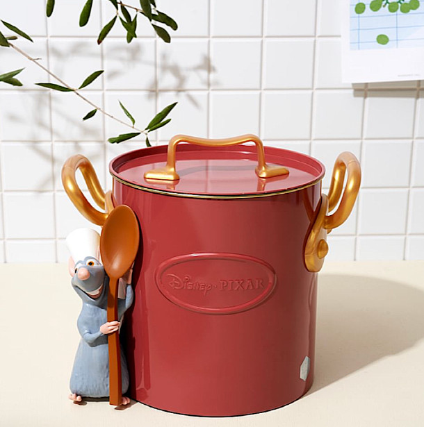 Disney Pixar Ratatouille Popcorn Bucket, Limited Edition Kitchen Decor Disney Pixar Ratatouille Popcorn Bucket, Limited Edition Kitchen Decor