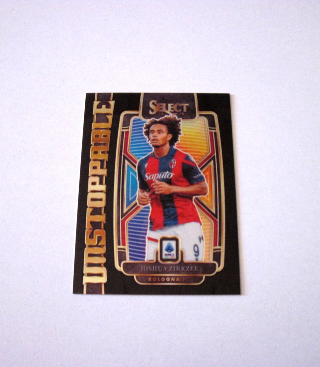 JOSHUA ZIRKZEE 1/1 PANINI SELECT SERIES A 2023/24 One of One Utd Unstoppable BLK JOSHUA ZIRKZEE 1/1 PANINI SELECT SERIES A 2023/24 One of One Utd Unstoppable BLK