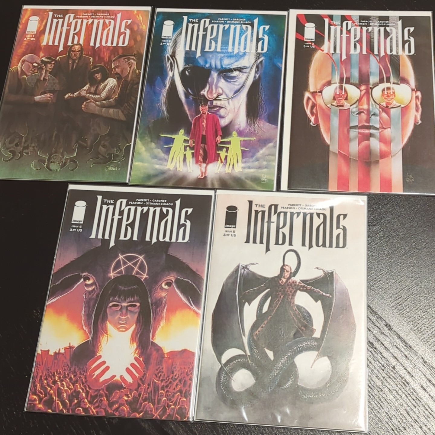 2024 Image Comics: The Infernals #1-5 Complete Run Series, A Covers 1st Print NM