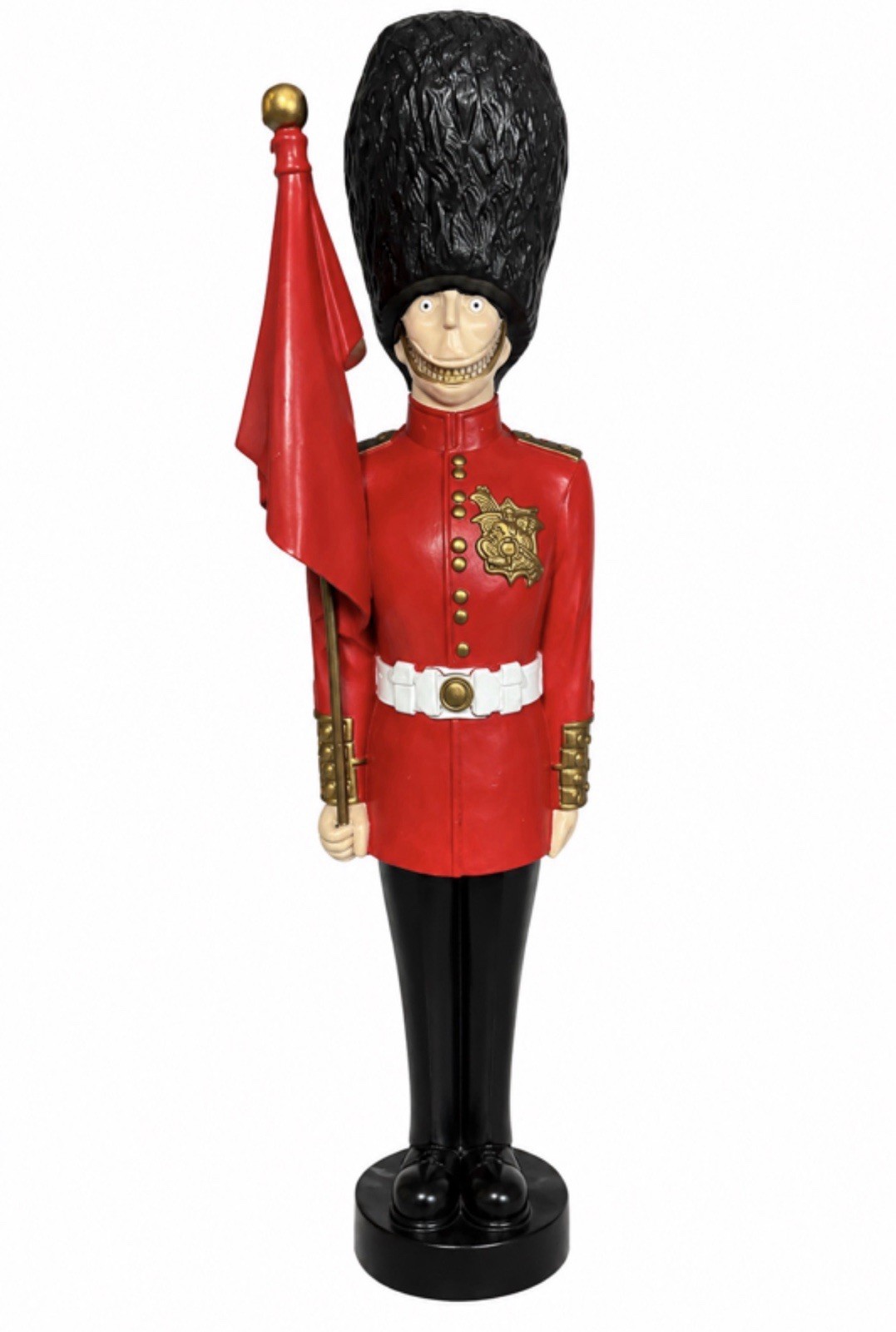 life-size Royal guard, 8 feet tall life-size Royal guard, 8 feet tall