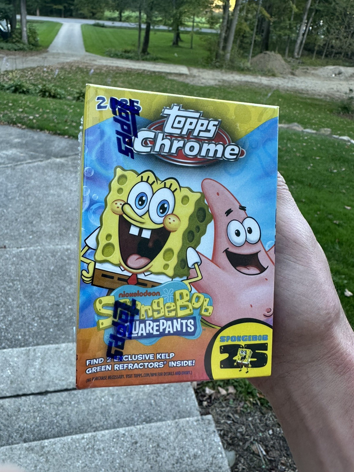 2025 Topps Chrome SpongeBob SquarePants SEALED Value Blaster 2025 Topps Chrome SpongeBob SquarePants SEALED Value Blaster