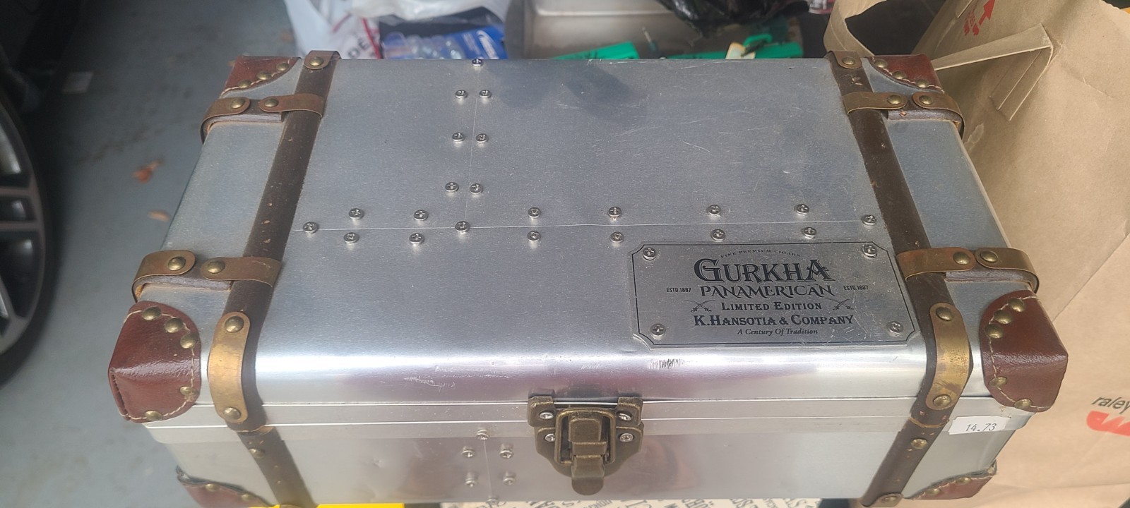 Gurkha Panamerican Case Metal Box