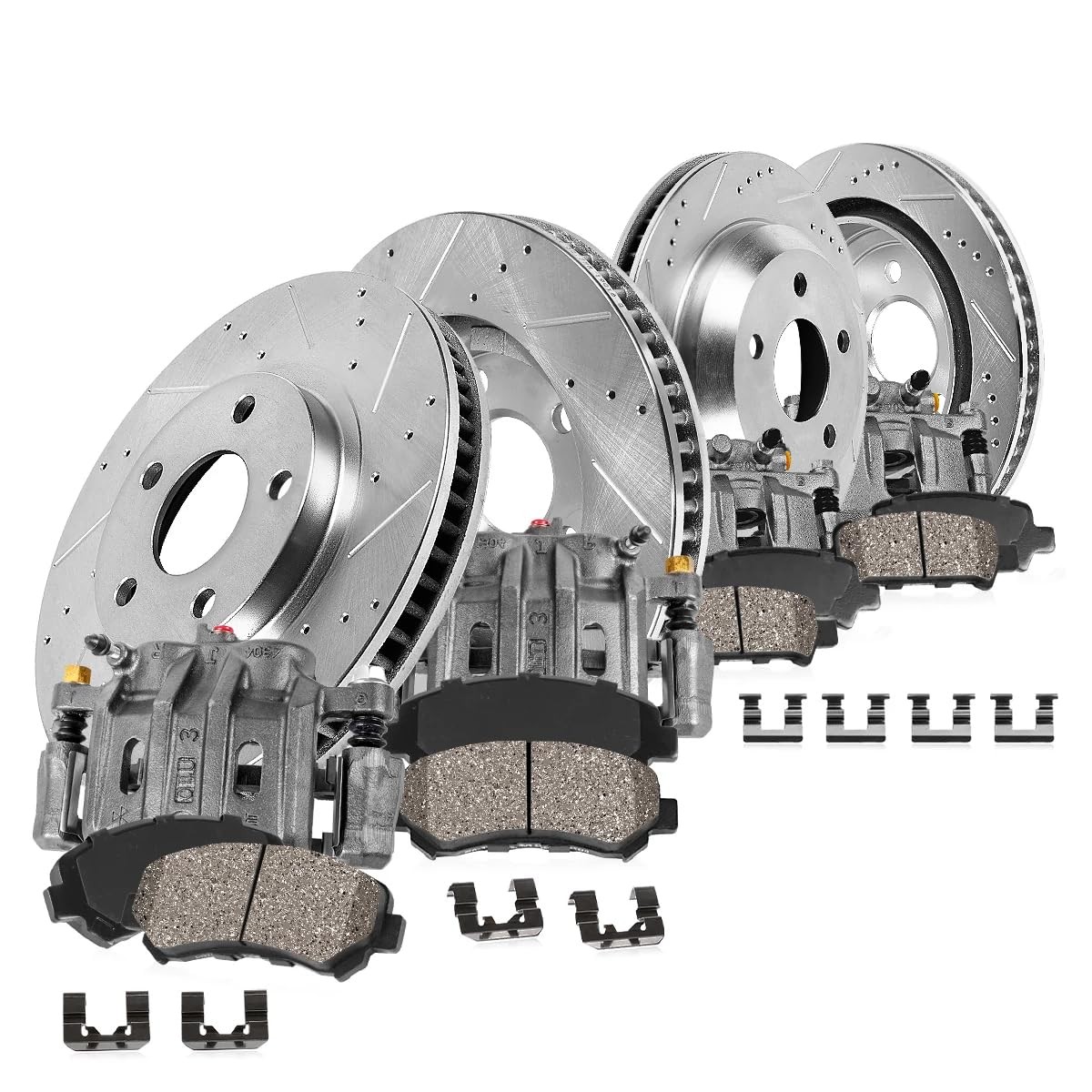 Callahan Brake Parts Front & Rear Brake Kit for Lexus RX300 EBYK040879 Callahan Brake Parts Front & Rear Brake Kit for Lexus RX300 EBYK040879