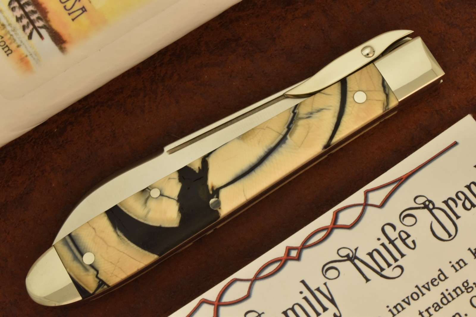 RARE TUNA VALLEY CROSS CUT BONE MOUNTAIN COUGAR CHEETAH KNIFE USA 1 of 30 (35861 RARE TUNA VALLEY CROSS CUT BONE MOUNTAIN COUGAR CHEETAH KNIFE USA 1 of 30 (35861
