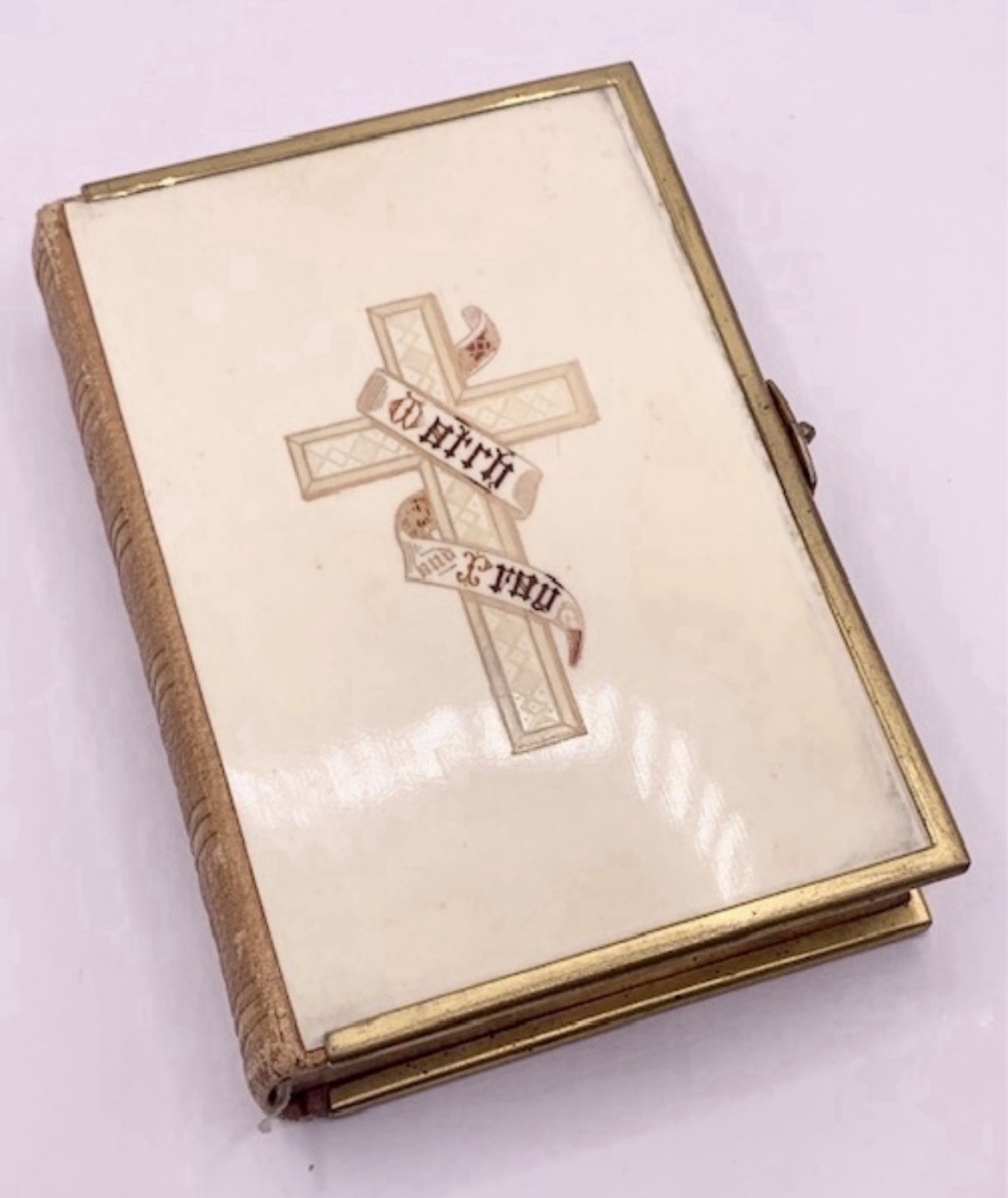Antique 1870 Religious Common Prayer Bible Book Dedicated To Civil War Soldier Antique 1870 Religious Common Prayer Bible Book Dedicated To Civil War Soldier