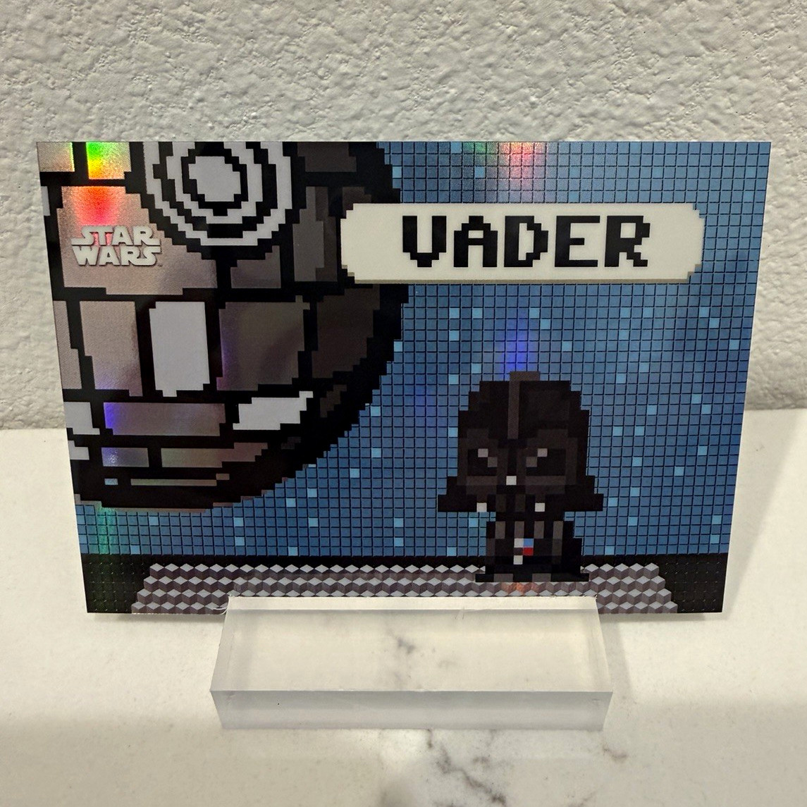 Topps 2026 Chrome Star Wars Darth Vader Bonus Stage Card BO-DU