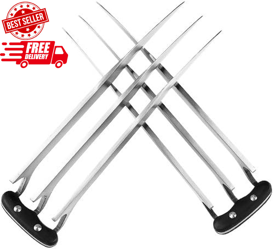 One Pair of Stainless Cosplay Steel Wolverine Claws One Pair of Stainless Cosplay Steel Wolverine Claws