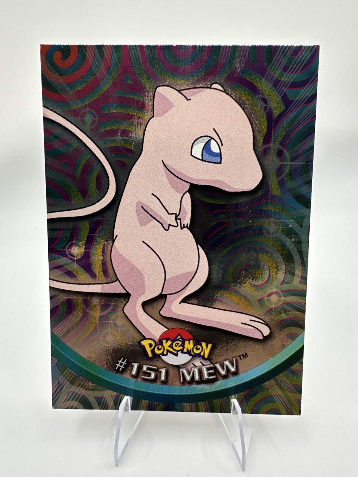 2000 Topps Pokemon TV Animation Edition Series 3 #151 Mew Foil 2000 Topps Pokemon TV Animation Edition Series 3 #151 Mew Foil