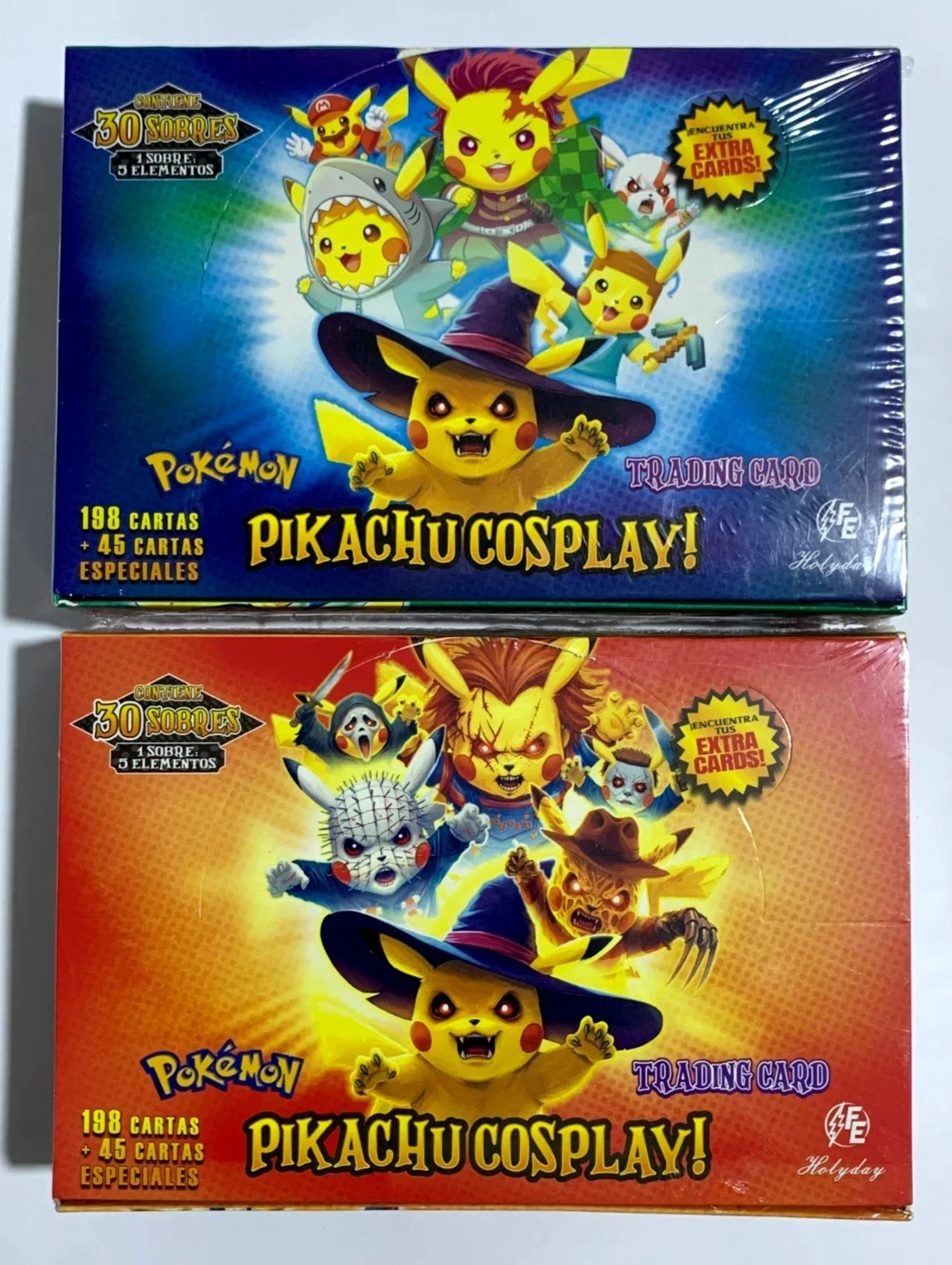 4 BOXES - 2025 BOX POKEMON PIKACHU COSPLAY FE Trading Cards 4 BOXES - 2025 BOX POKEMON PIKACHU COSPLAY FE Trading Cards
