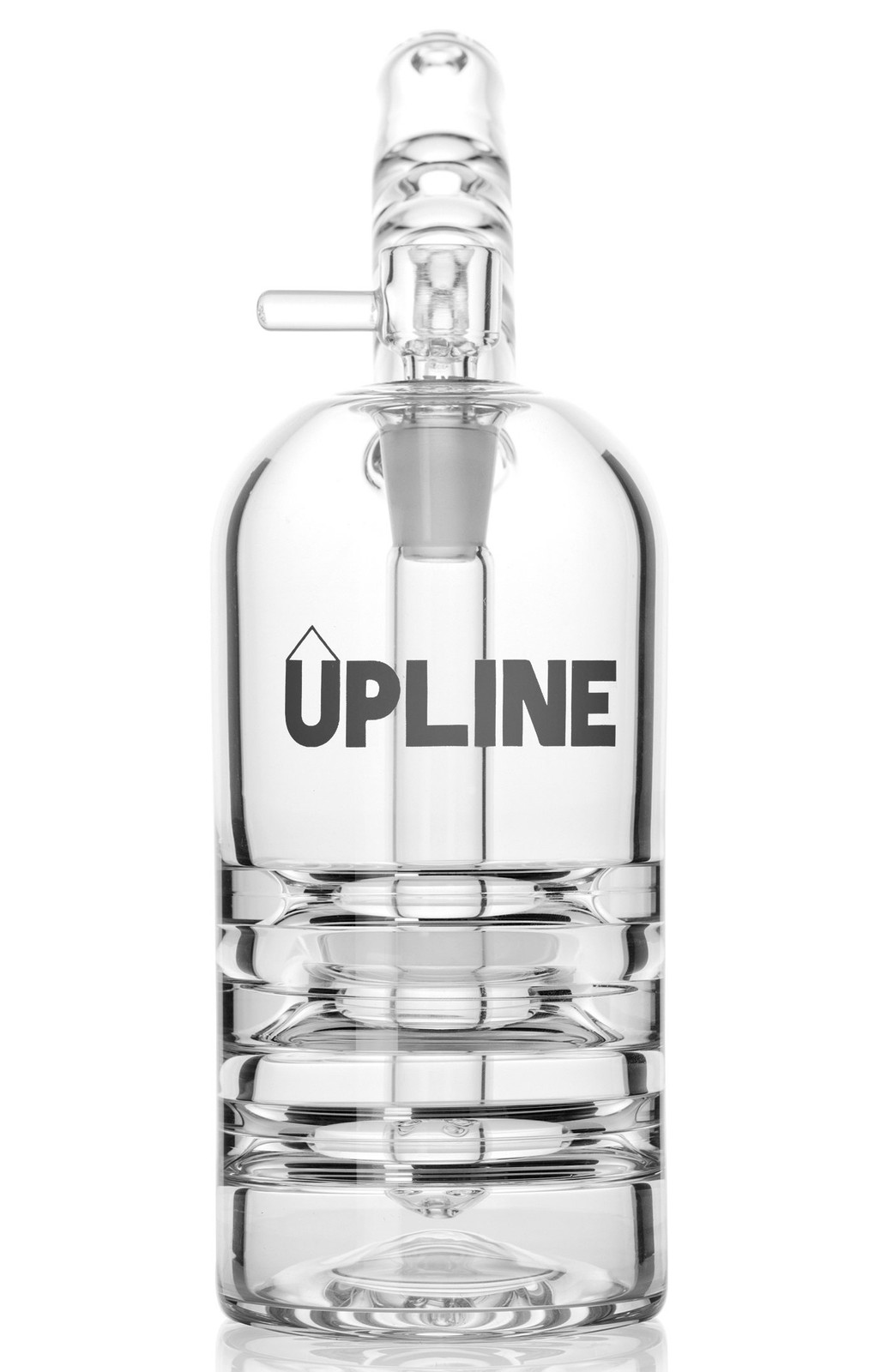 Grav® Upline® Upright Bubbler 8" Bong Glass Water Pipe Hookah High Quality *USA* Grav® Upline® Upright Bubbler 8" Bong Glass Water Pipe Hookah High Quality *USA*