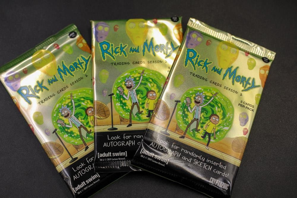 3 lot 2019 Cryptozoic Rick and Morty Season 2 Trading Cards Pack Factory Sealed 3 lot 2019 Cryptozoic Rick and Morty Season 2 Trading Cards Pack Factory Sealed