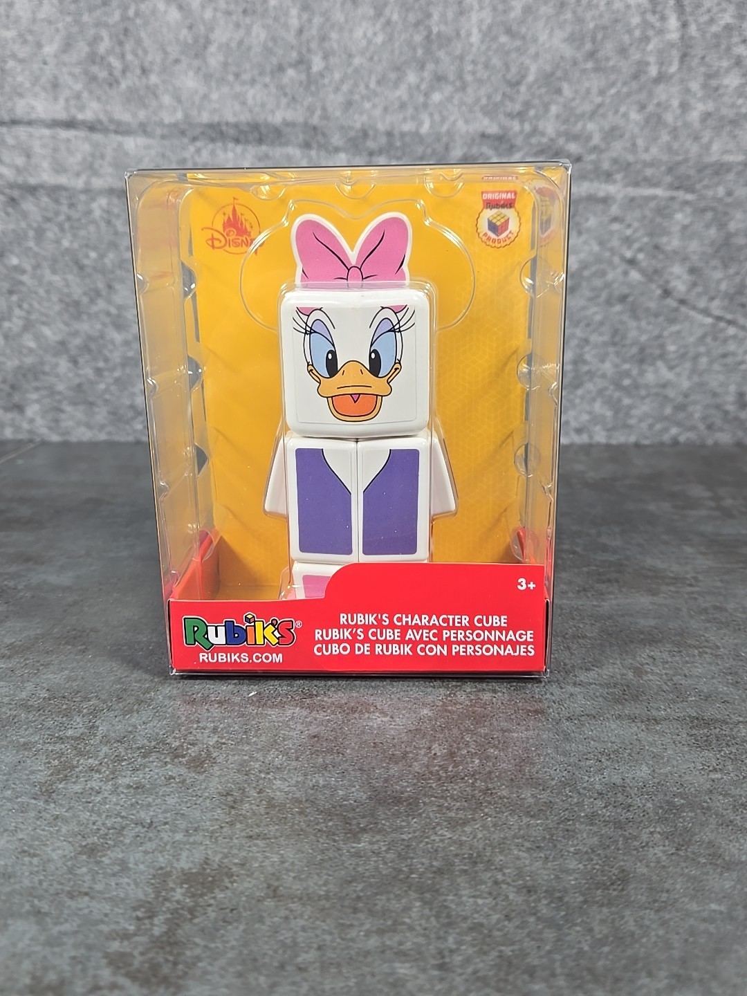 2022 Disney Parks Rubik's Character Cube Puzzle Daisy Donald Chip Dale Mickey 