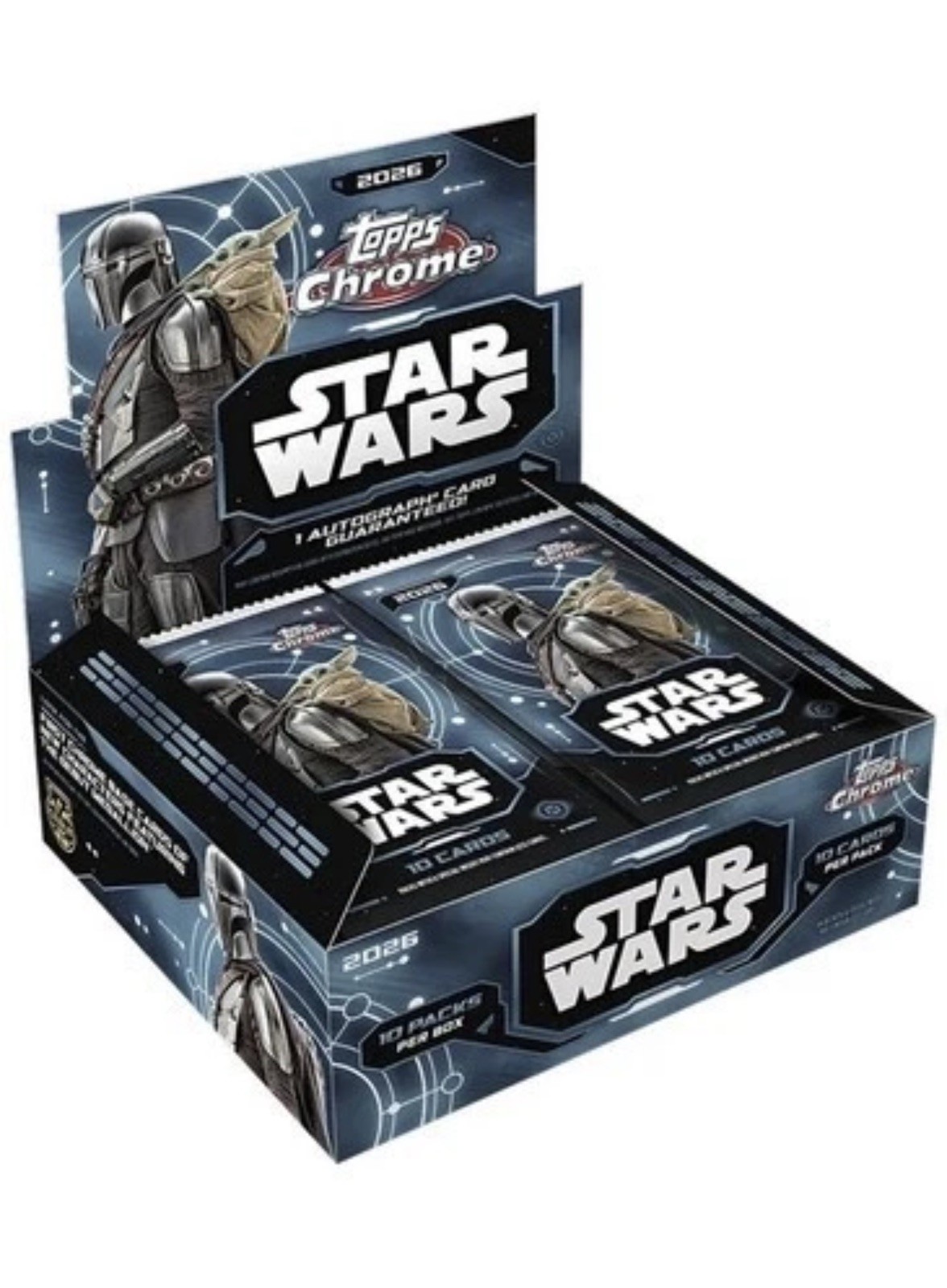2026 Topps Star Wars Chrome Factory Sealed Hobby Box CONFIRMED ORDERI 2026 Topps Star Wars Chrome Factory Sealed Hobby Box CONFIRMED ORDERI