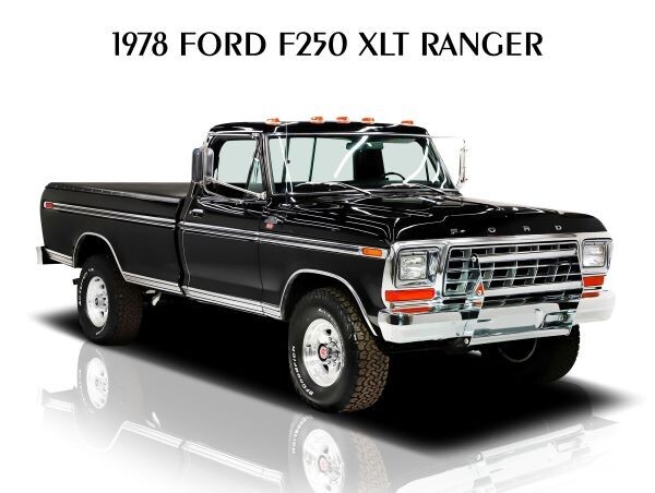 1978 Ford Ranger F250 XLT Pickup Truck NEW Metal Sign: 12x16" Ships Free 1978 Ford Ranger F250 XLT Pickup Truck NEW Metal Sign: 12x16" Ships Free