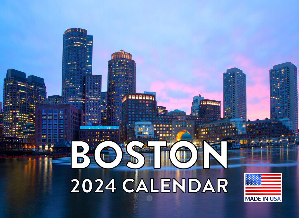 Boston Massachusetts 2024 Wall Calendar for Sale - Celebrity CarsZ