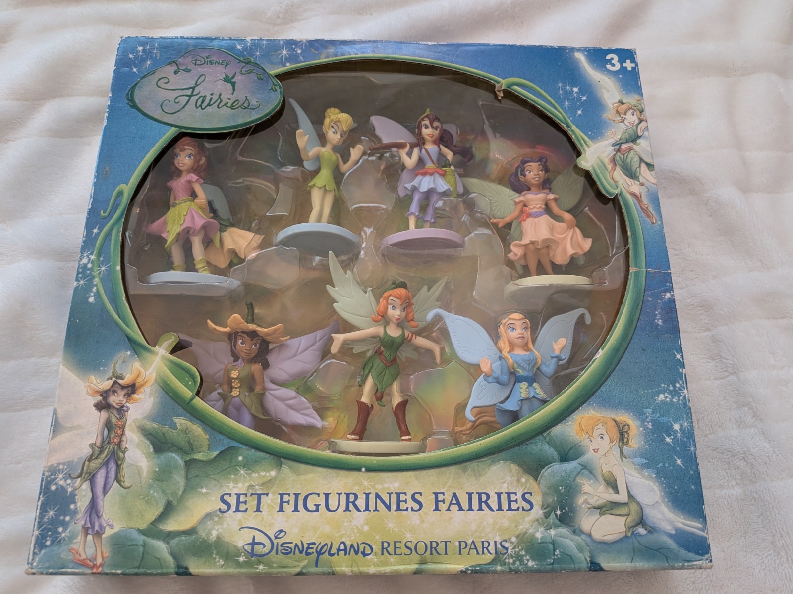 Disney Fairies 7 figure set - rare Disneyland Paris - tinker bess rani beck Disney Fairies 7 figure set - rare Disneyland Paris - tinker bess rani beck
