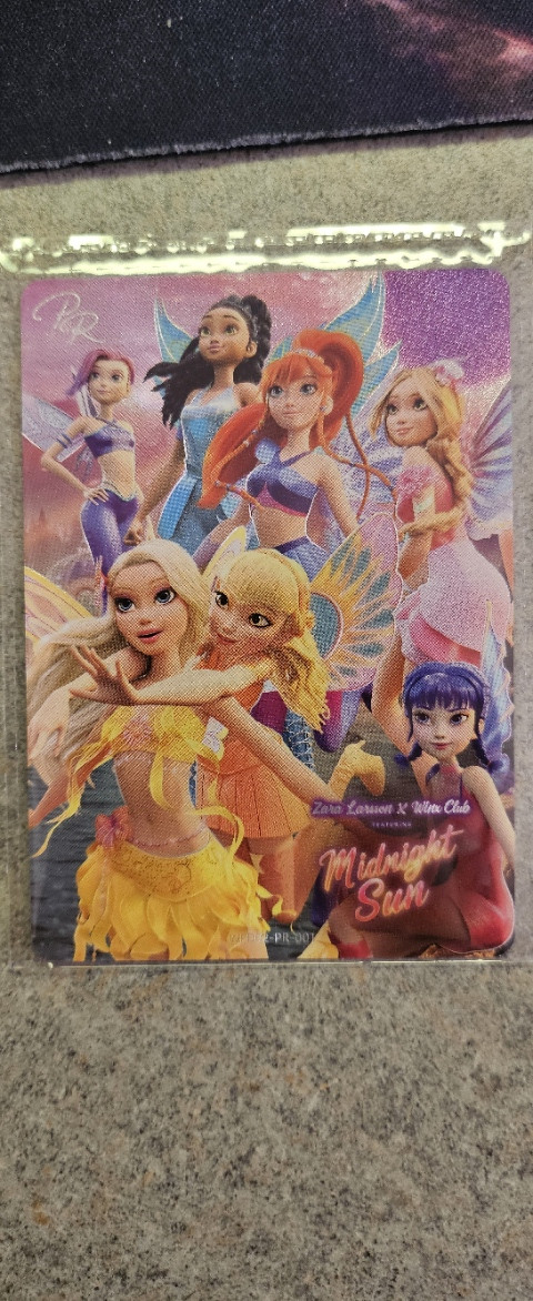 NYCC 2026 Kayou Zara Larsson X Winx Club Midnight Sun Promo Card - IN HAND NYCC 2026 Kayou Zara Larsson X Winx Club Midnight Sun Promo Card - IN HAND