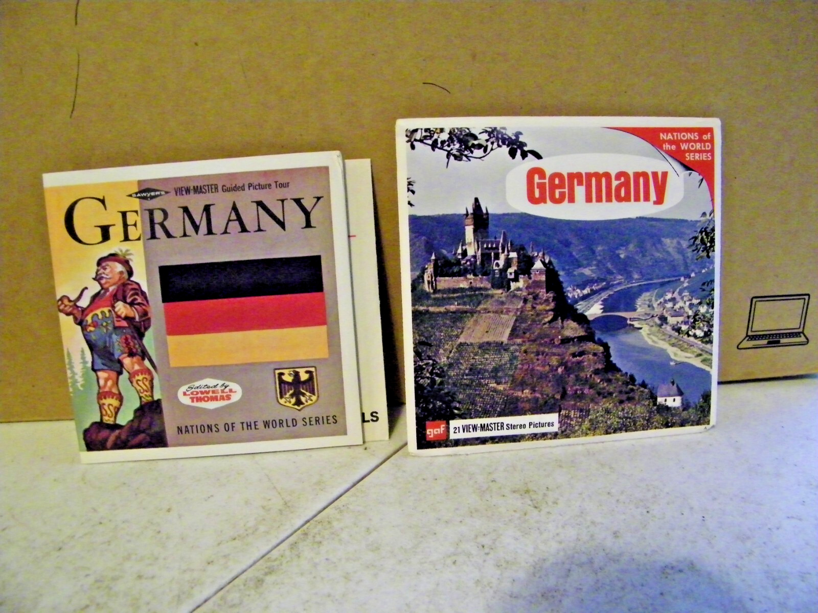 gaf View Master Packet B 193 Germany Three Reel Set gaf View Master Packet B 193 Germany Three Reel Set