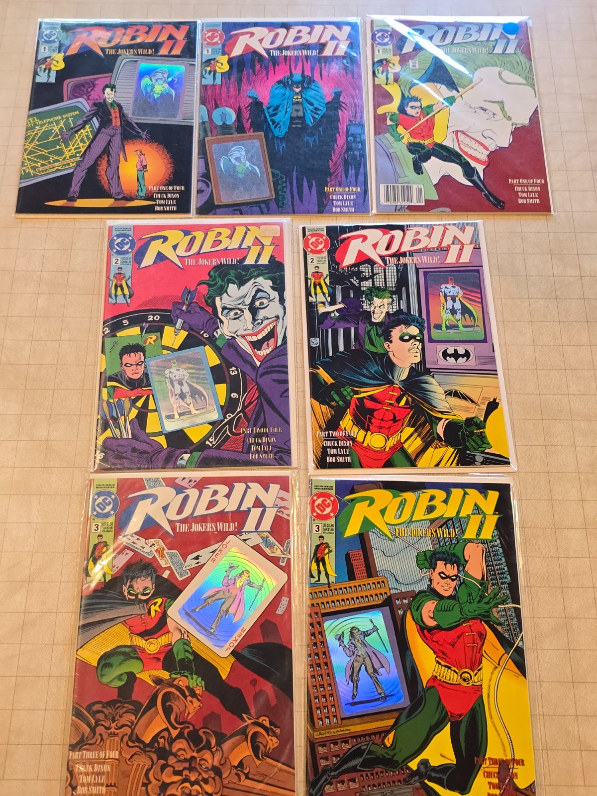 Robin II 1-3 W/Variants (Missing #4) Run Robin II 1-3 W/Variants (Missing #4) Run