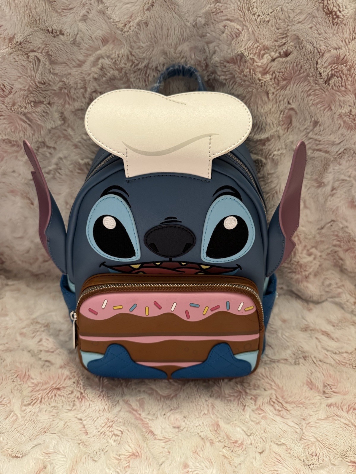 Loungefly Disney Stitch Baker Chef Cake NYCC 2020 Exclusive Mini Backpack NWT Loungefly Disney Stitch Baker Chef Cake NYCC 2020 Exclusive Mini Backpack NWT