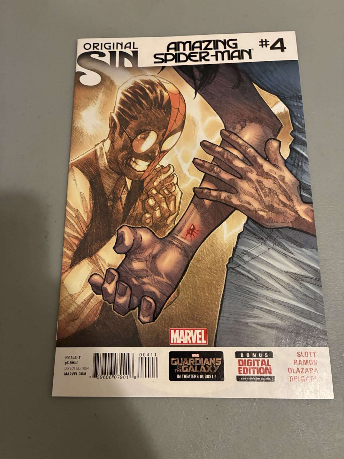 “Amazing Spider-Man,” #4; September 2014; First Cindy Moon AKA Silk; 9.4 NM “Amazing Spider-Man,” #4; September 2014; First Cindy Moon AKA Silk; 9.4 NM