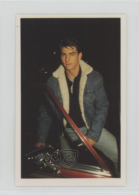 1987 Diphold Limited Fanz Album Stickers Tom Cruise #45 af0 1987 Diphold Limited Fanz Album Stickers Tom Cruise #45 af0