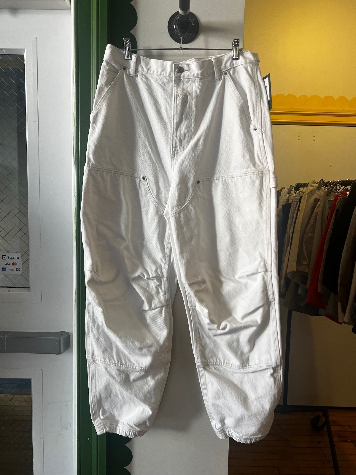 Alexander Wang White Carpenter Pants Alexander Wang White Carpenter Pants