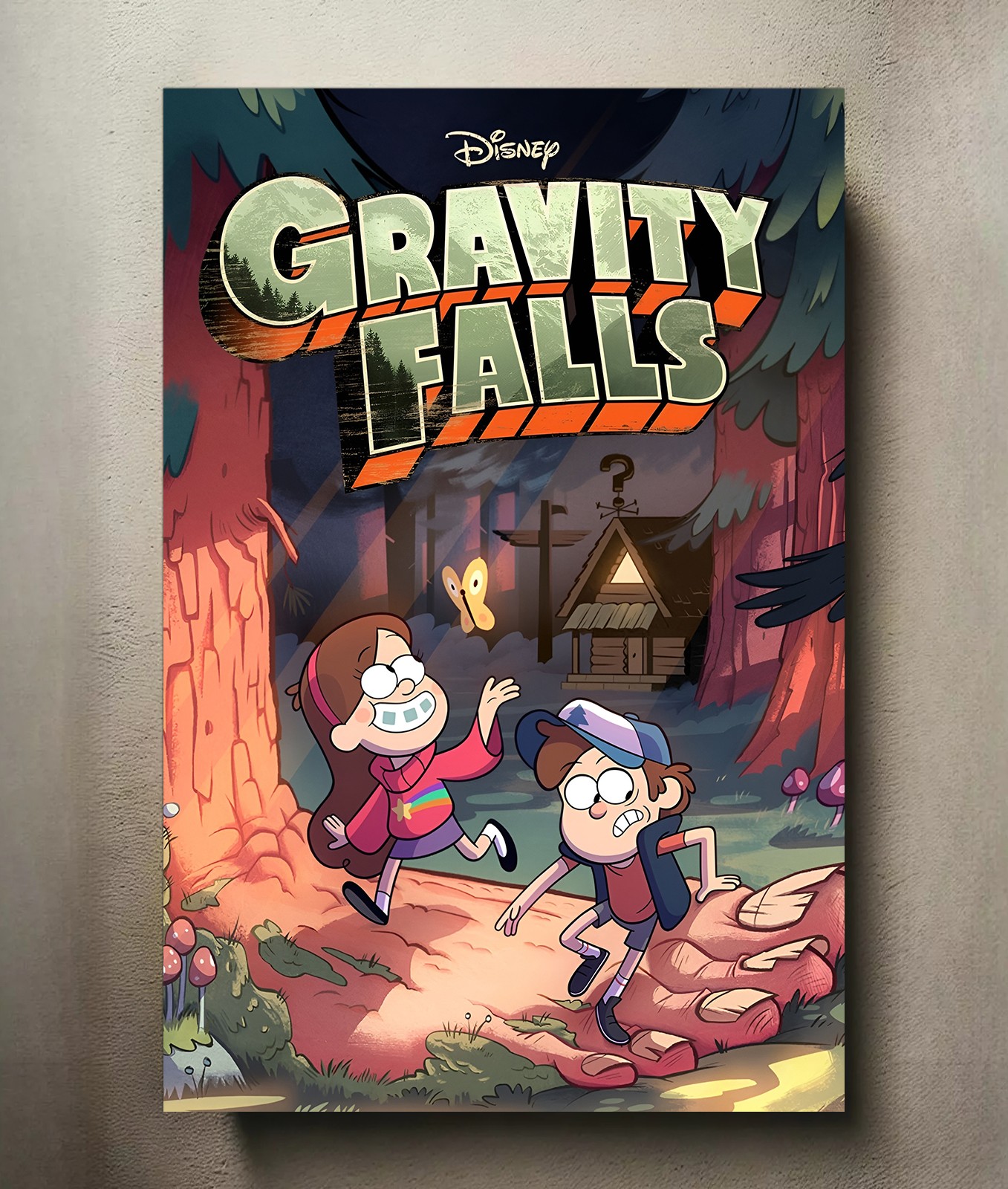 Gravity Falls 8x12 Metal TV Show Poster Sign Gravity Falls 8x12 Metal TV Show Poster Sign
