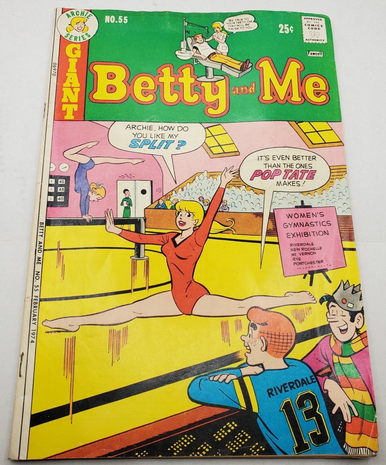 Betty and Me #55 Giant Comic Book 1974 Archie Comics | Humor Teen Bronze Age