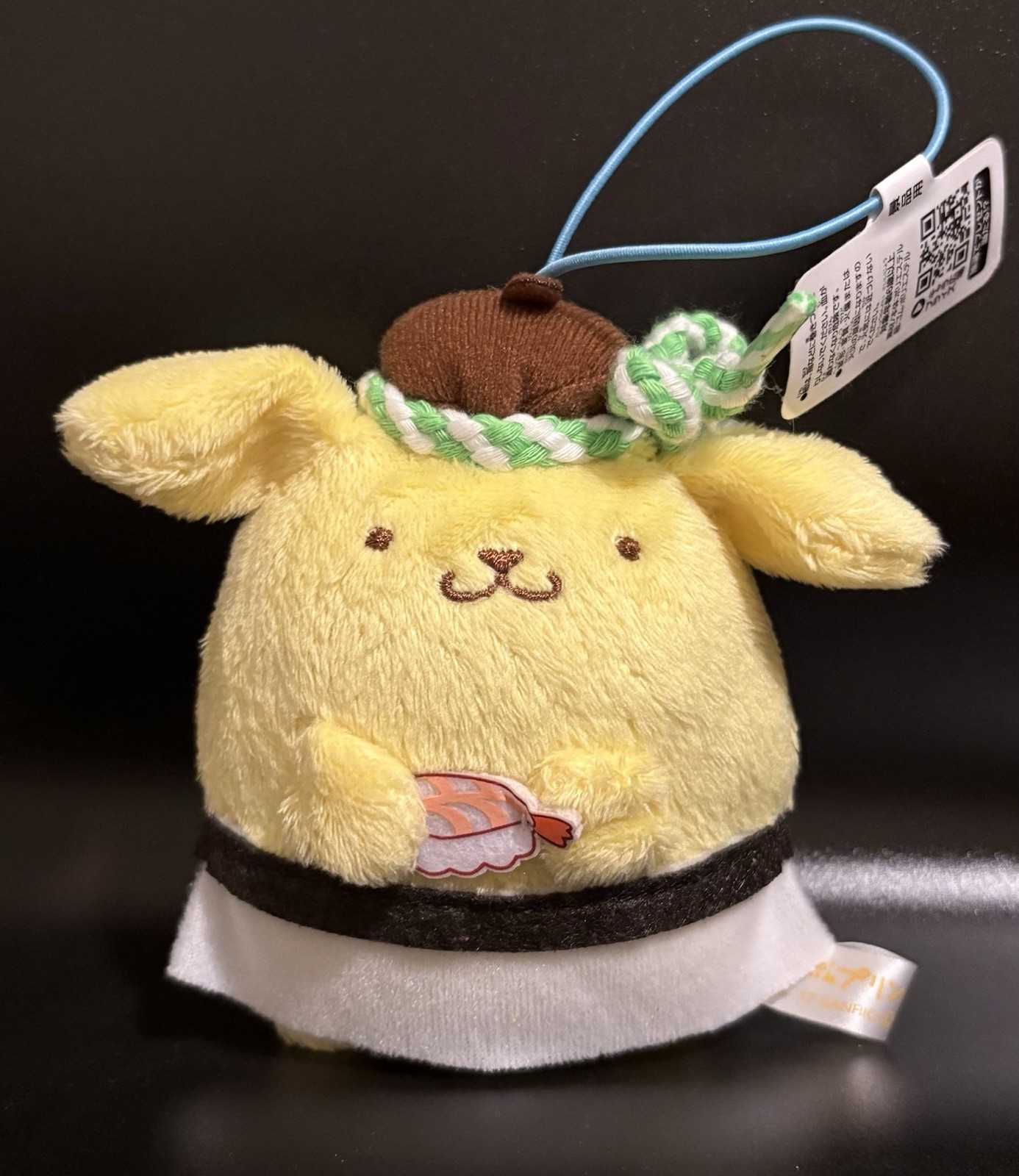 Furyu Sanrio Pompompurin Sushi Chef Hanging Mascot Plush 9.5 cm Furyu Sanrio Pompompurin Sushi Chef Hanging Mascot Plush 9.5 cm