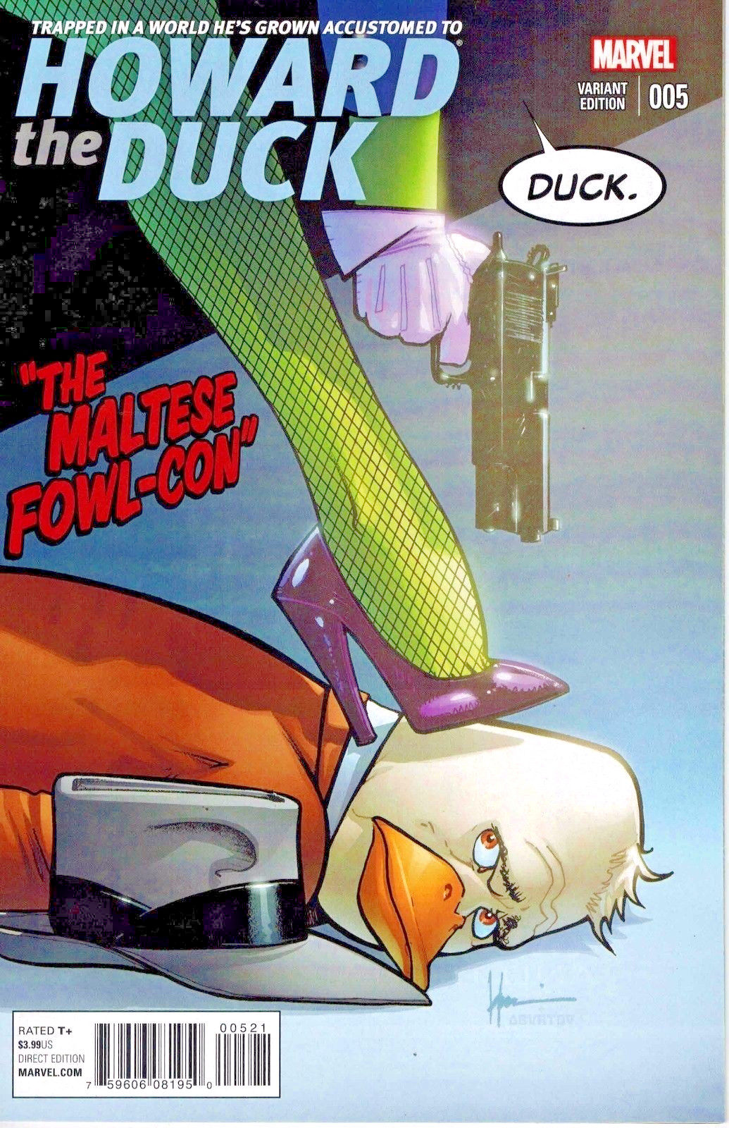 Marvel Howard the Duck #5 Howard Chaykin 1:25 Variant M/NM Marvel Howard the Duck #5 Howard Chaykin 1:25 Variant M/NM