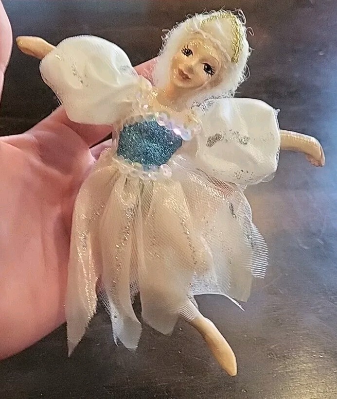 Katherine's Collection Ice Fairy Ornament Blue Katherine's Collection Ice Fairy Ornament Blue
