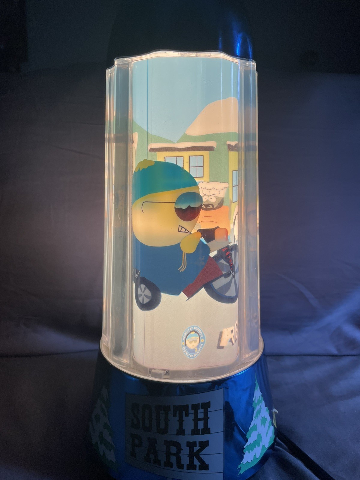 USED South Park Rotating Motion Lamp Light 2004 Comedy Animation Rabbit Tanaka USED South Park Rotating Motion Lamp Light 2004 Comedy Animation Rabbit Tanaka