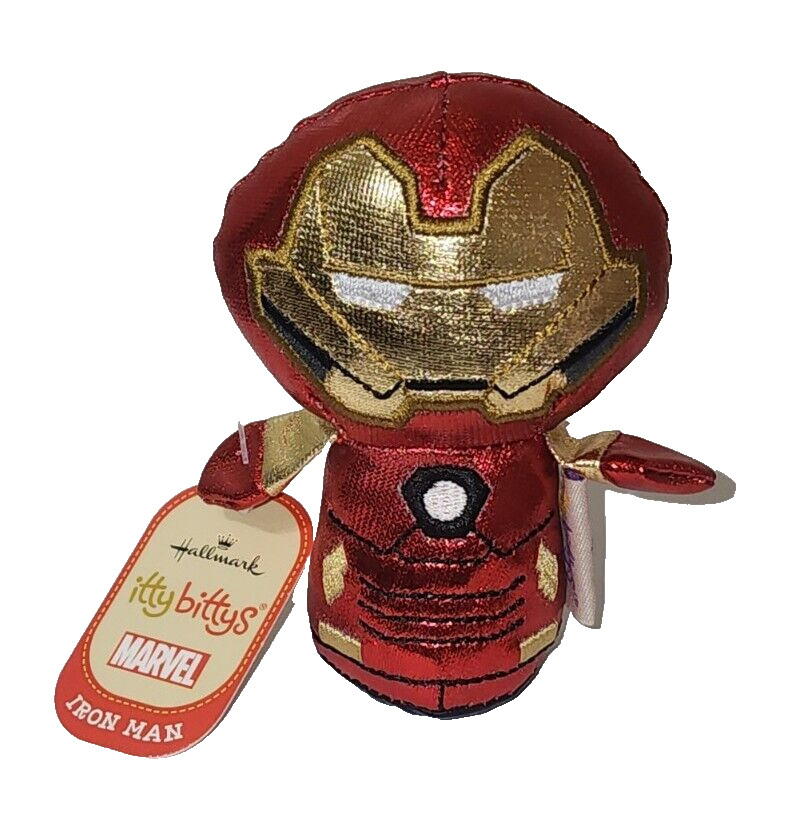 Hallmark Itty Bittys - IRON MAN (Shiny Version) Marvel Avengers NWT (4 Inch) Hallmark Itty Bittys - IRON MAN (Shiny Version) Marvel Avengers NWT (4 Inch)