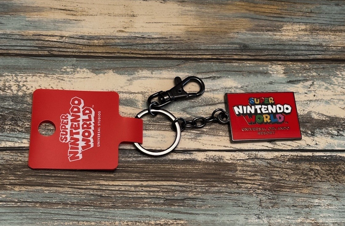 NEW Epic Universe Red Super Nintendo World Keychain •Universal Studios NEW Epic Universe Red Super Nintendo World Keychain •Universal Studios