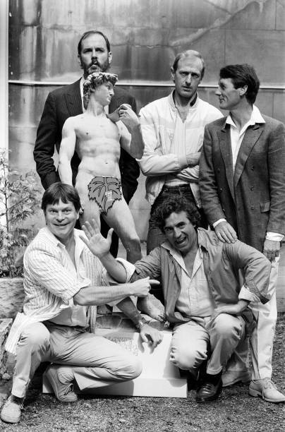 The Monty Python team back together again to promote release - 1985 Old Photo 6 The Monty Python team back together again to promote release - 1985 Old Photo 6