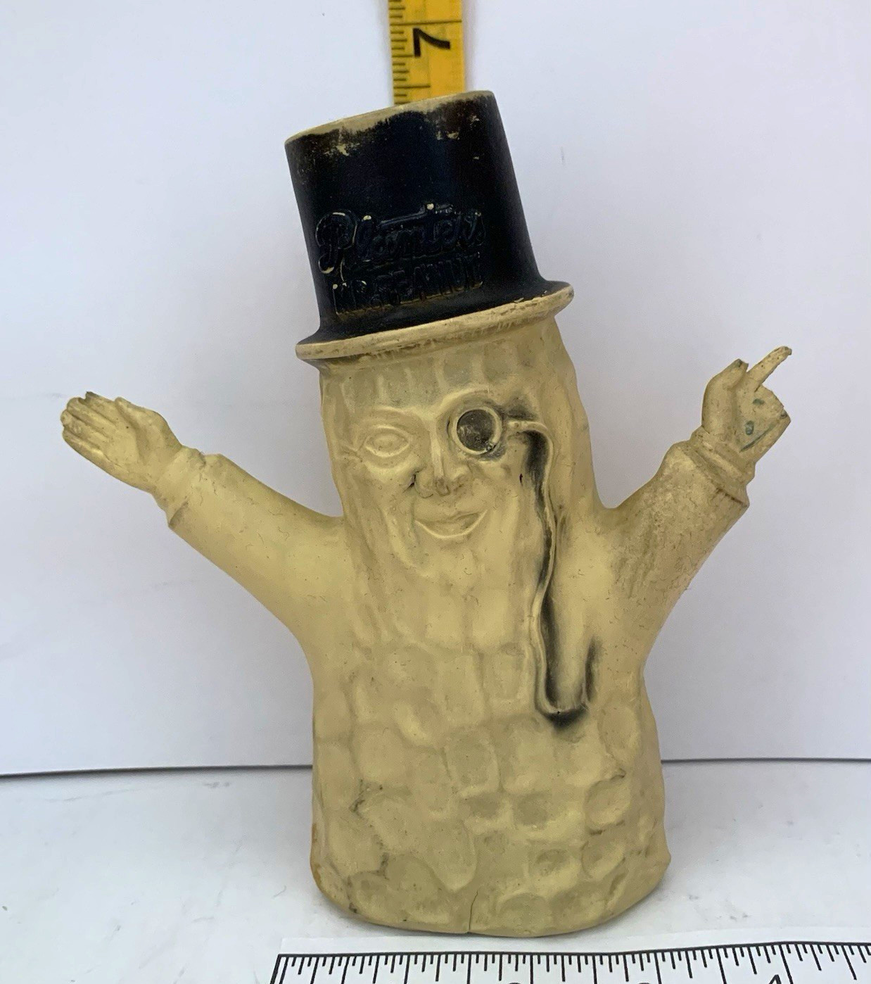 Planters Mr. Peanut Rubber Puppet.