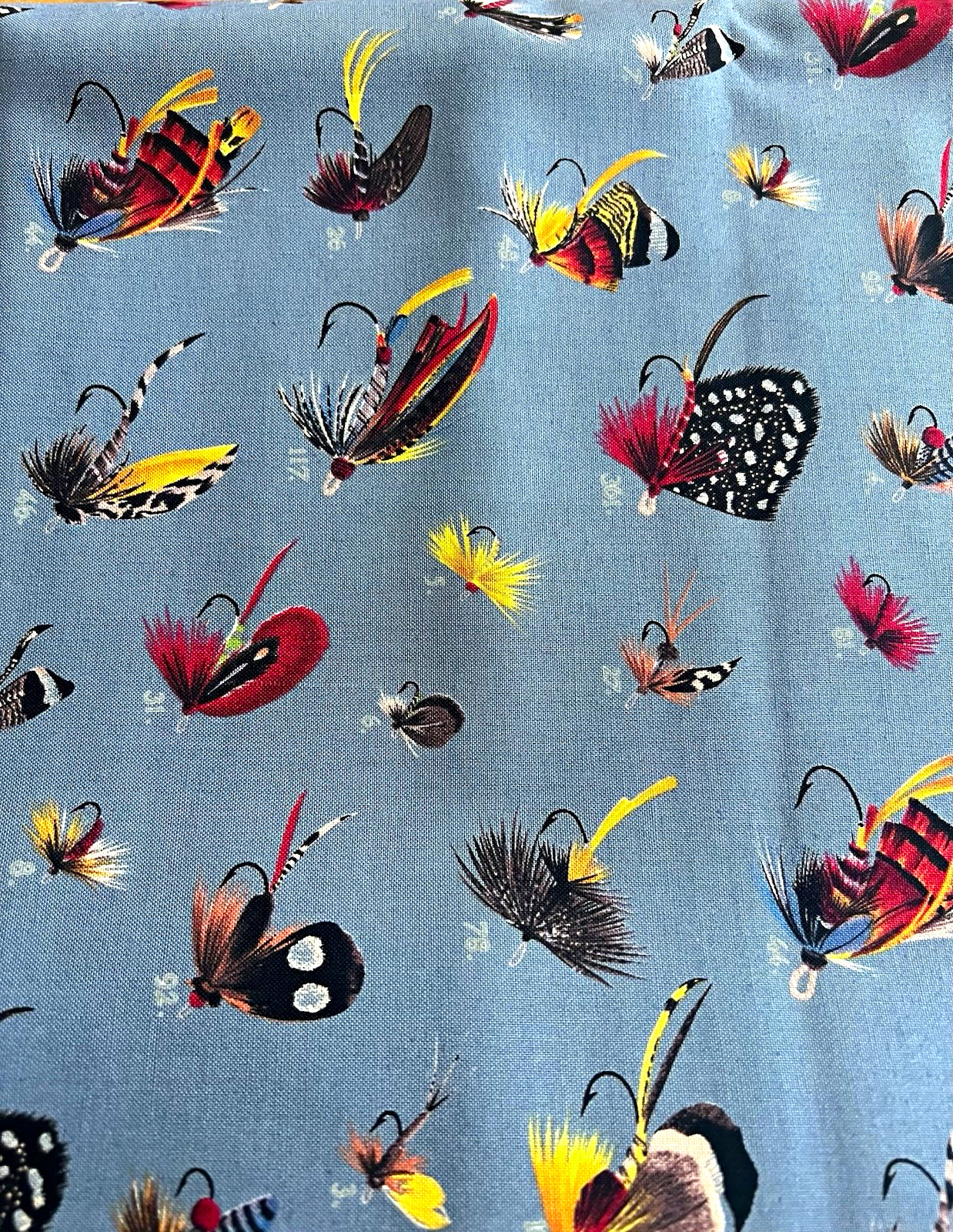 RARE FIND very collectible ALEXANDER HENRY “Fly Study” by the yard. 1994 RARE FIND very collectible ALEXANDER HENRY “Fly Study” by the yard. 1994