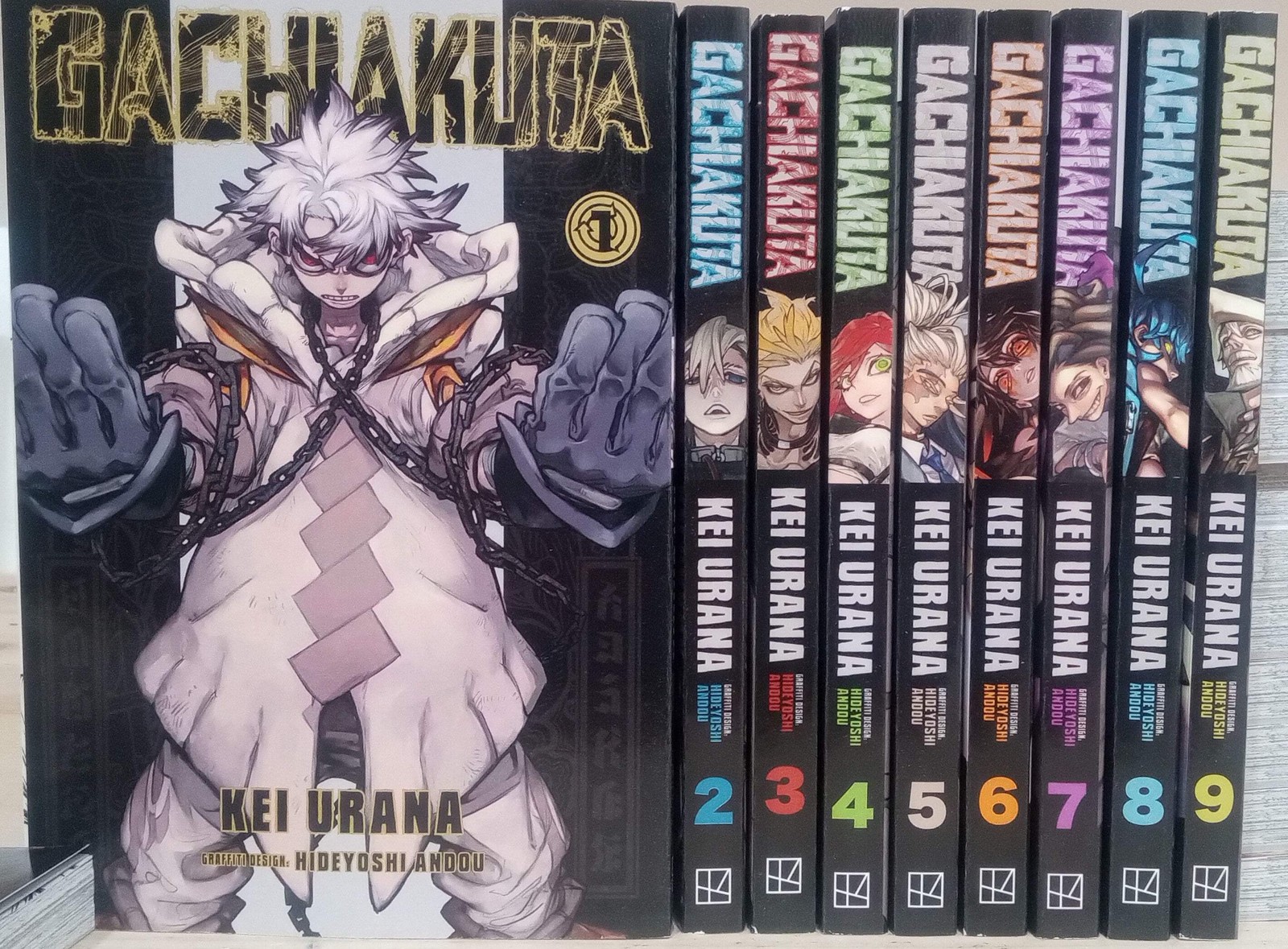 Gachiakuta Vol. 1-10 Manga Set English