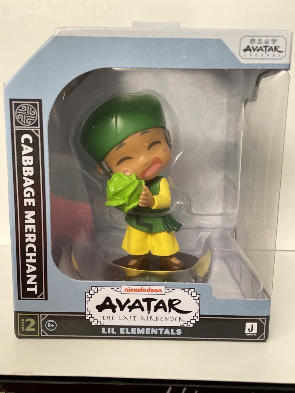 Jazwares Avatar The Last Airbender Cabbage Merchant Lil Elementals figure
