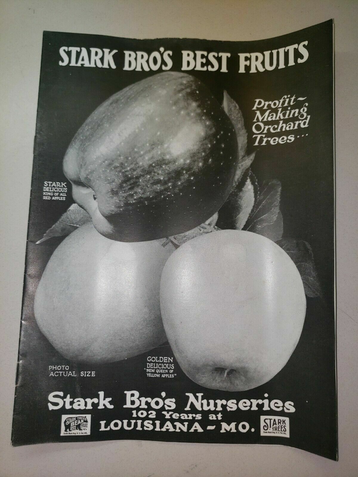 Vintage 1918 Stark Bros Nursery Catalog Book Trees Louisiana Mo NOS WS7C Vintage 1918 Stark Bros Nursery Catalog Book Trees Louisiana Mo NOS WS7C