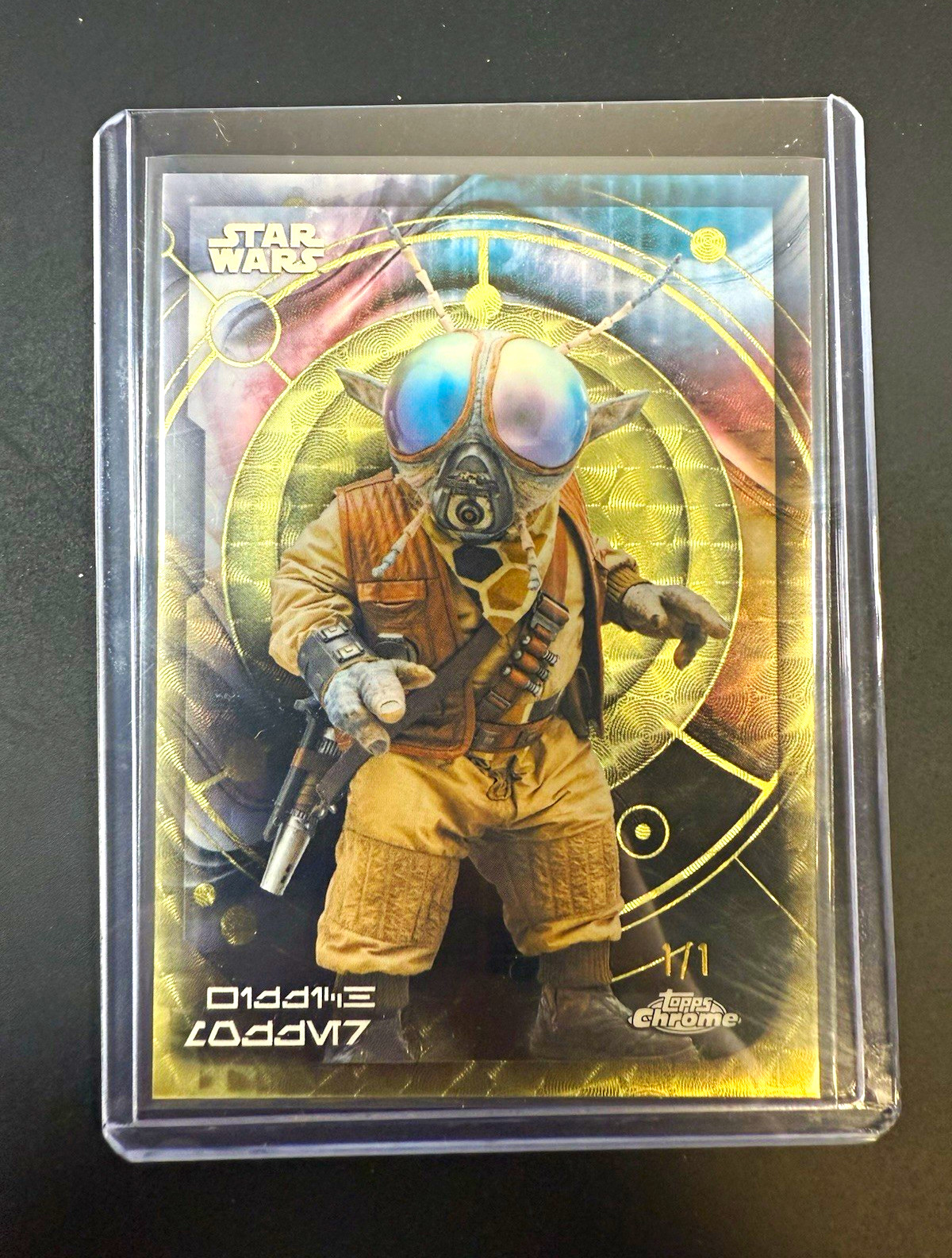 2026 Topps Chrome Star Wars ROS Wizzich Mozzer AURE-5 Superfractor 1/1 2026 Topps Chrome Star Wars ROS Wizzich Mozzer AURE-5 Superfractor 1/1