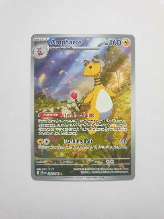 Ampharos 090/086 Chaos Rising NM Pokémon TCG