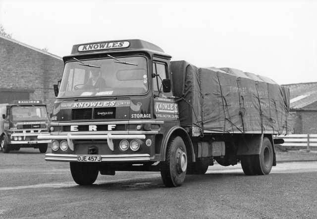 1970 ERF Type 54G 16 Ton Load Carrier Truck Press Photo & Release 0001 - Knowles 1970 ERF Type 54G 16 Ton Load Carrier Truck Press Photo & Release 0001 - Knowles
