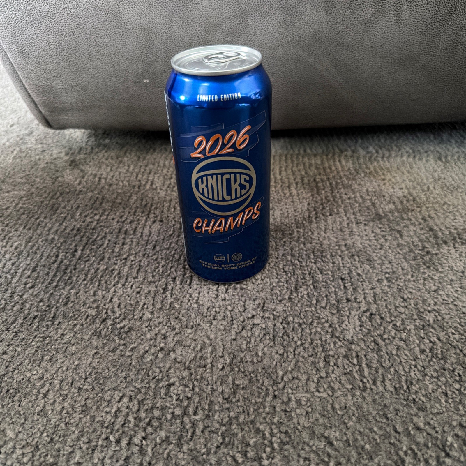Pepsi New York Knicks 2026 Champs Limited Edition Soda Can Pepsi New York Knicks 2026 Champs Limited Edition Soda Can